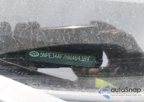 2017 Hyundai Sonata Limited из США, поврежденный, VIN 5NPE34AF7HH464389